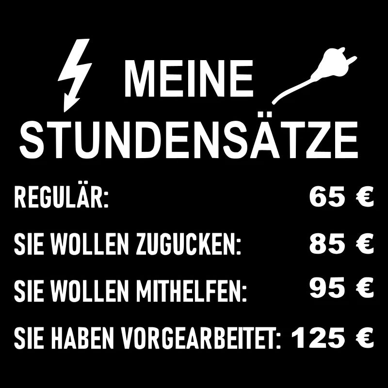 Stundensätze Elektriker
