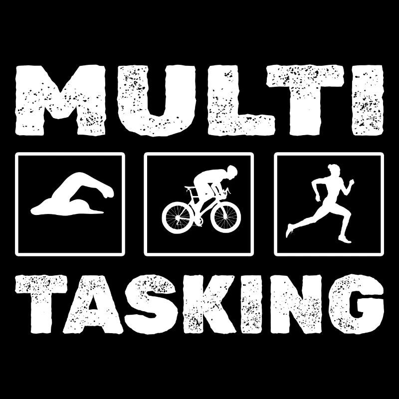 Multitasking Sportler