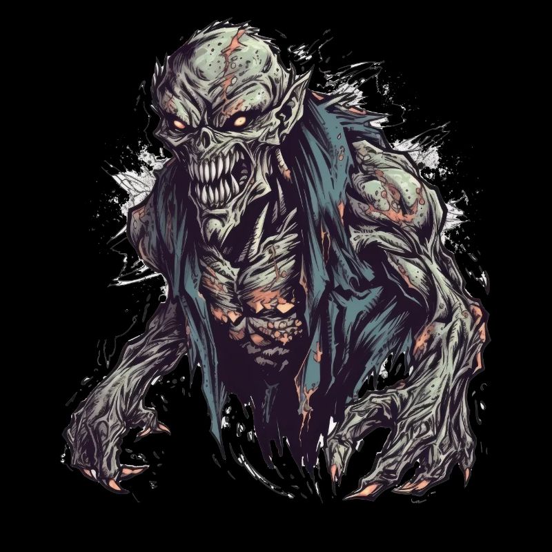 Monster Monster Demon Devil Vampire Guhl Zombie