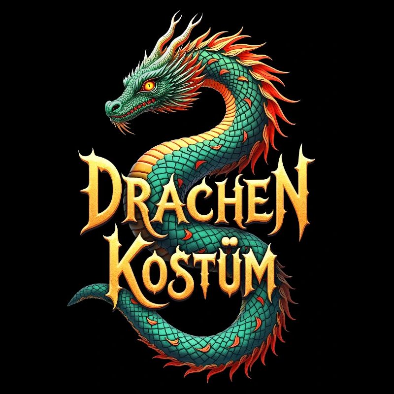 Drachen Kostüm Chinesischer Drache Karneval cool