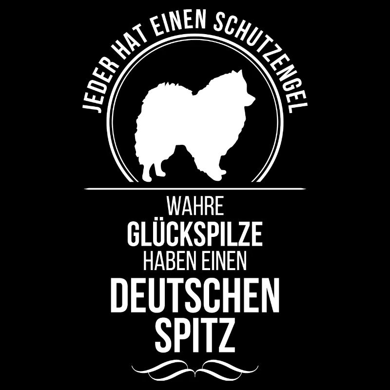 DEUTSCHER SPITZ Schutzengel Hunde Spruch Wilsigns
