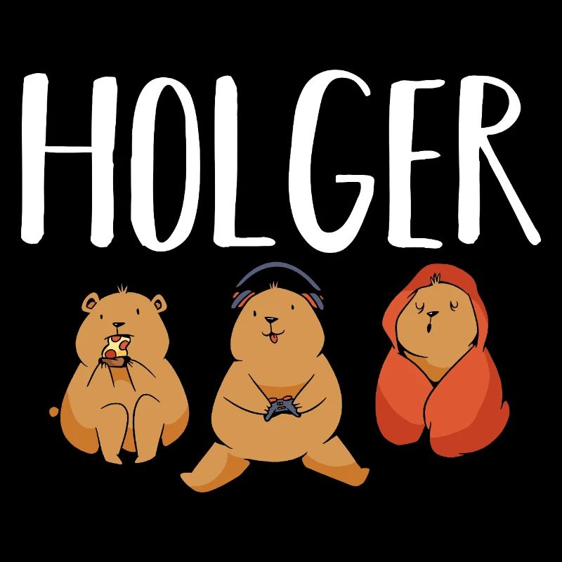 Gamer Zocker Zocken Gaming Holger