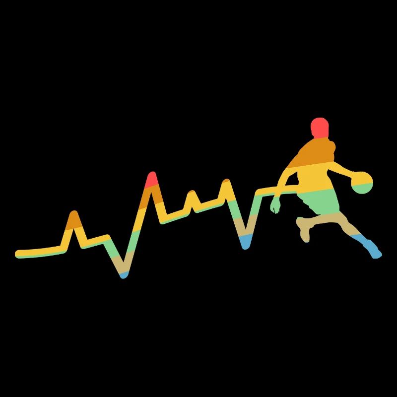 Basketballspieler Evolution Basketball