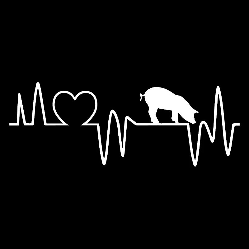 Herzschlag Schwein