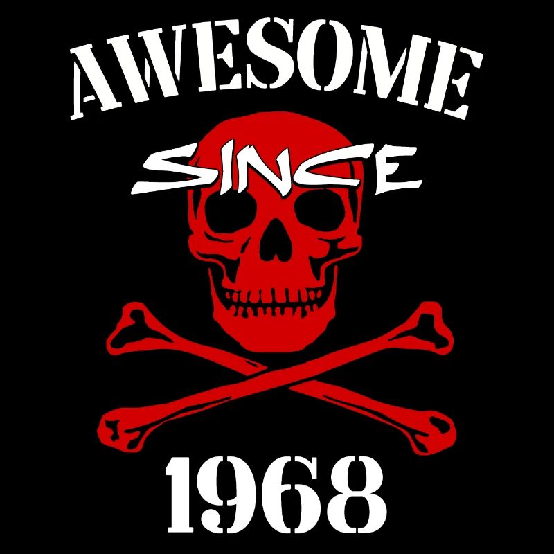 Awesome since 1968 Red Skull