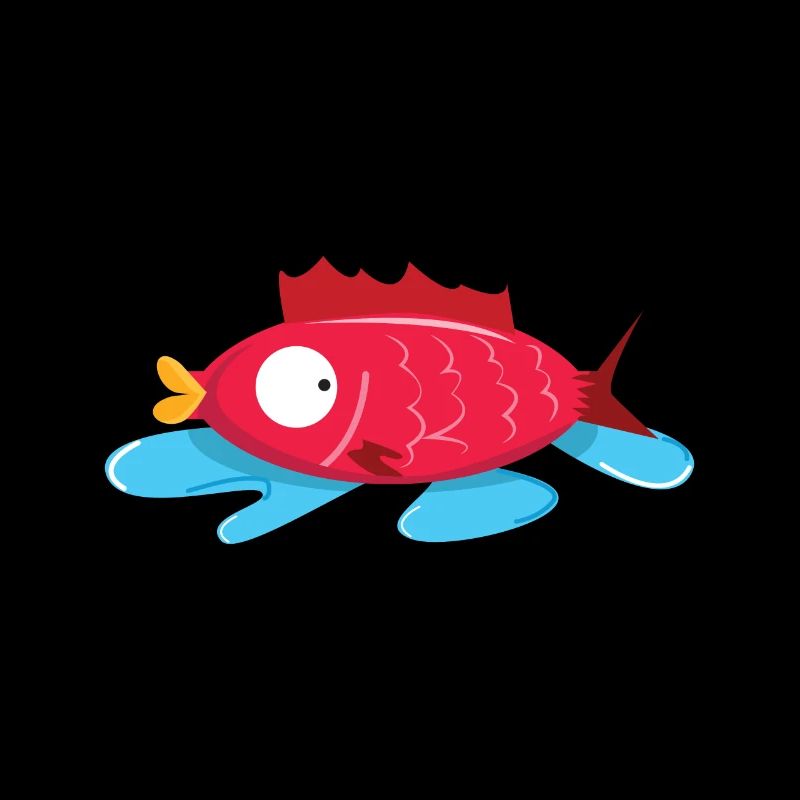 Fisch ohne wasser