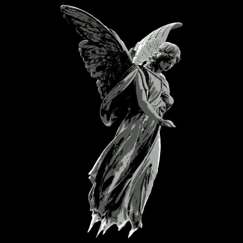 Schwebender Engel - Gothic Kult