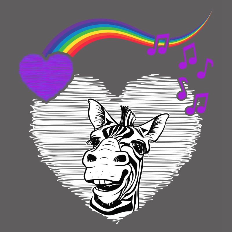 LGTB Zebra Regenbogen pride queer Zebrafell