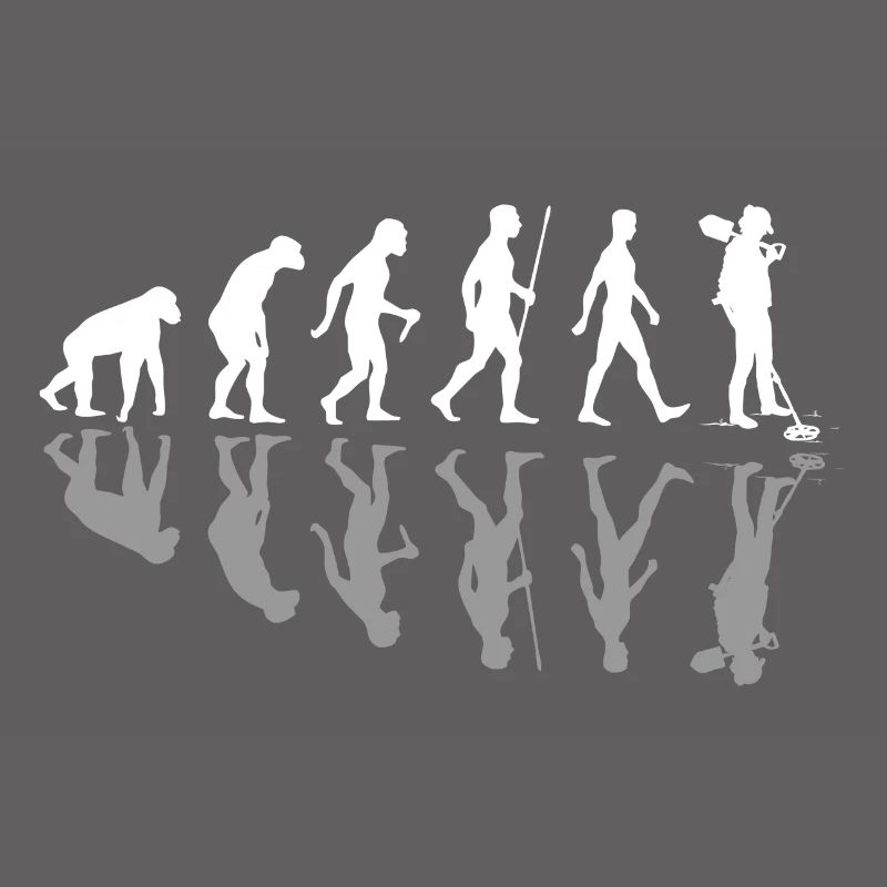 Sondengänger Sondler Geschenk - Evolution