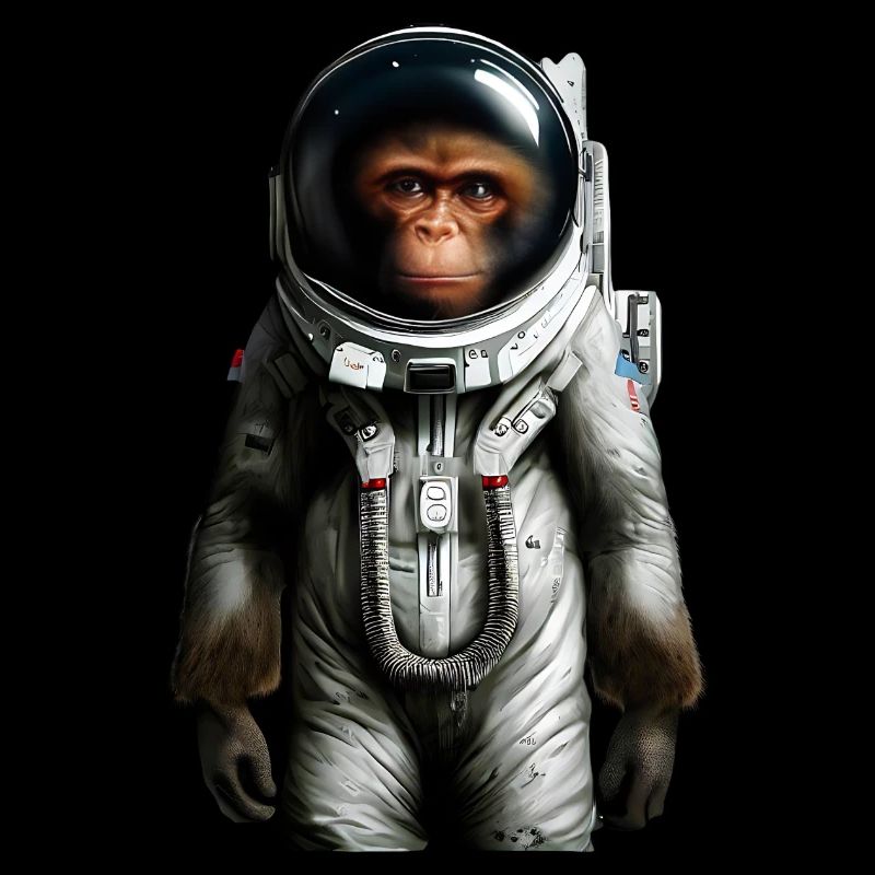 Singe astronaute de l’espace