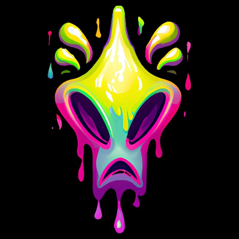 Alien coloré