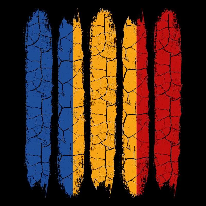 Idée de cadeau Couleurs nationales modernes au Tchad
