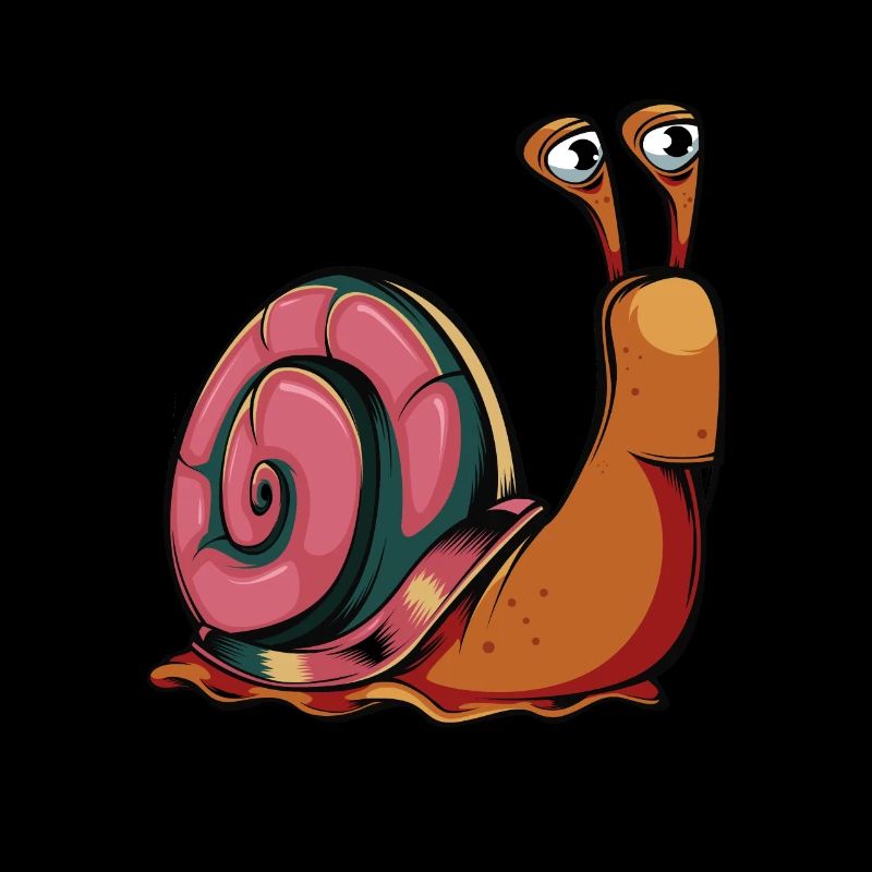 Escargot de dessin animé
