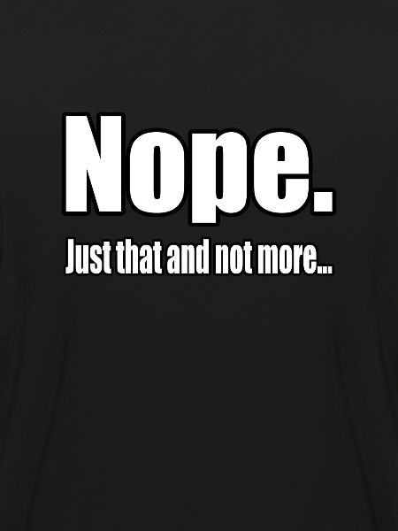 Nope.