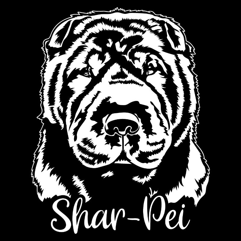 Shar-Pei Portrait Hunde Hund Wilsigns