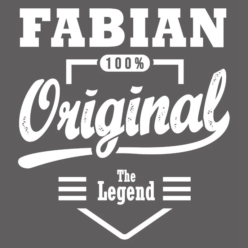 Fabian original personalisiertes Geschenk Vorname fabian