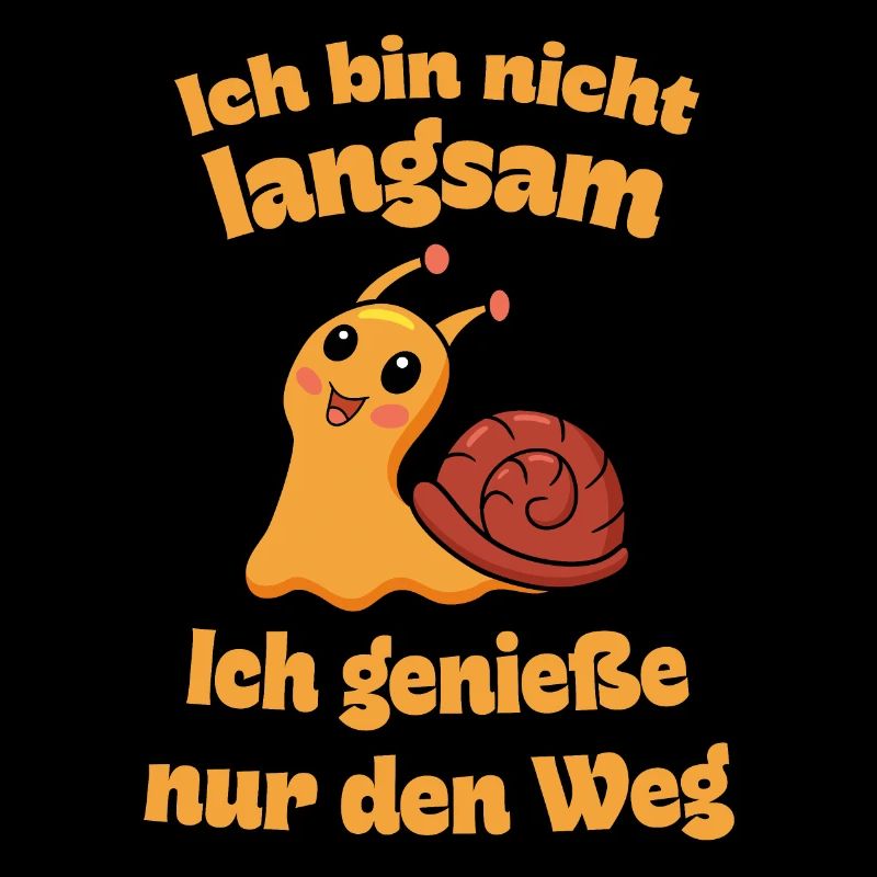 Ich bin nicht langsam, ich genieße nur den Weg.