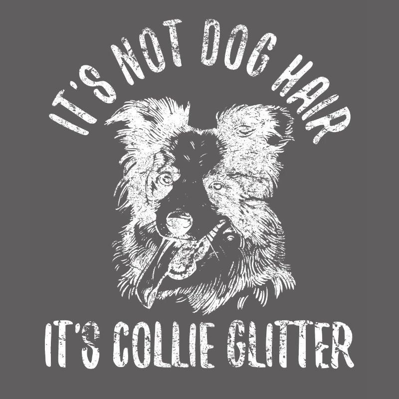 Conception unique de border collie pour