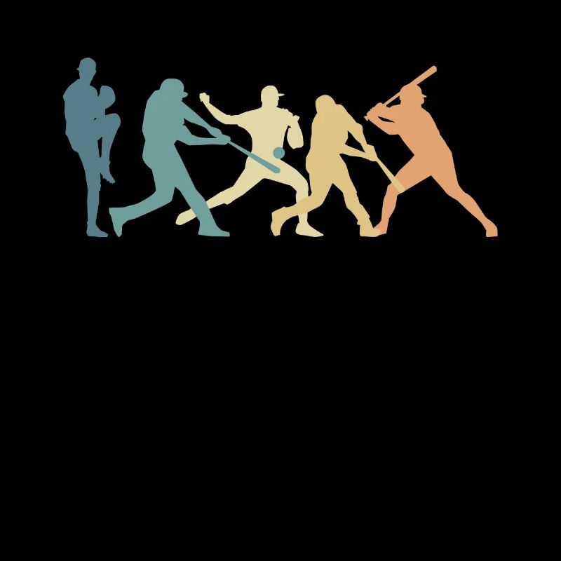 Vintage Baseball Evolution Design Cool