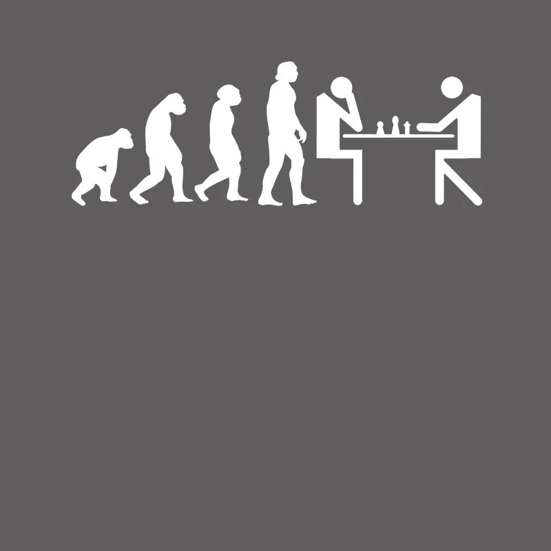 Evolution Schach Schachbrett Schachfigur