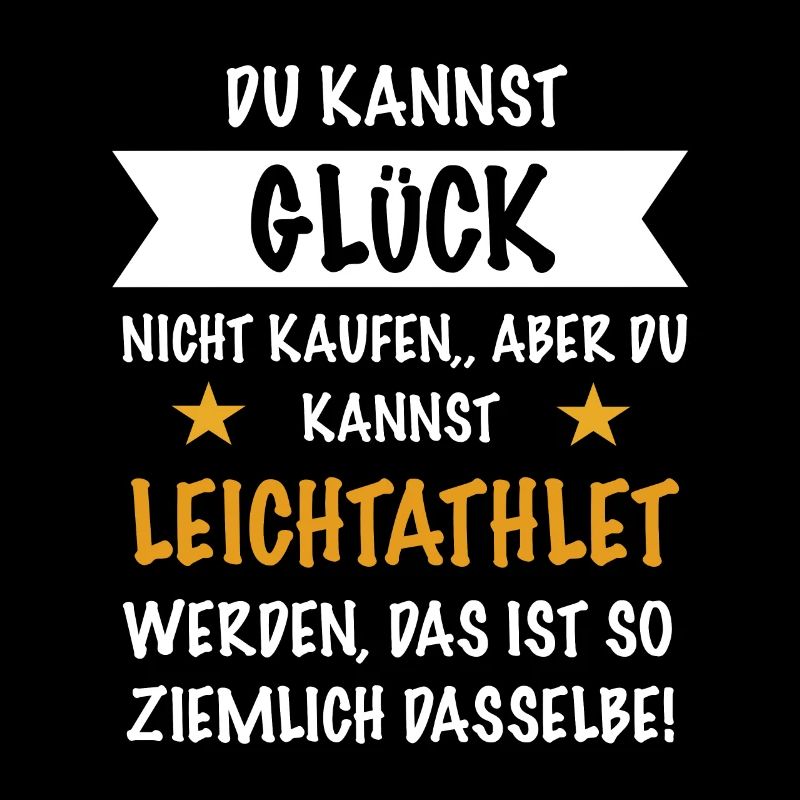 Leichtathletik Glück Geschenk