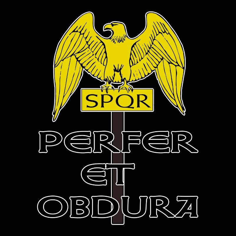 Römer Rom Römisch SPQR Roma Feldzeichen