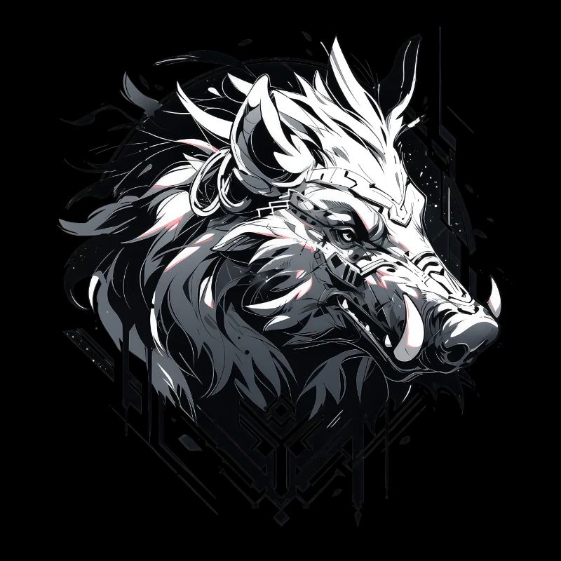 Mecha Animal Tiger Wolf Fox Dino Bear Cyborg