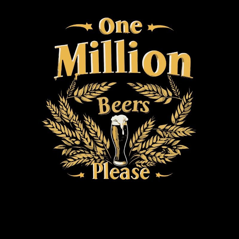 Eine Million Biere bitte - Lustiges Party Meme