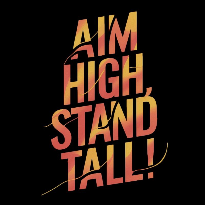Objectifs Haut Stand Fierté Motivation
