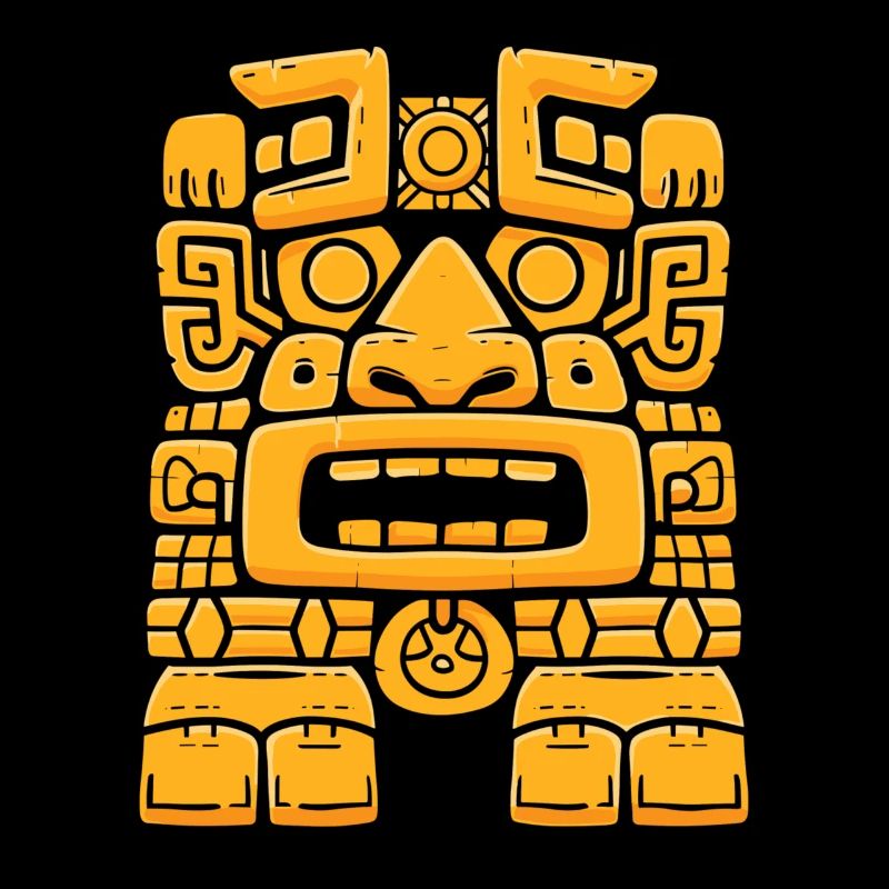 Mayan God Mayan Mythology Ancient God K'inich