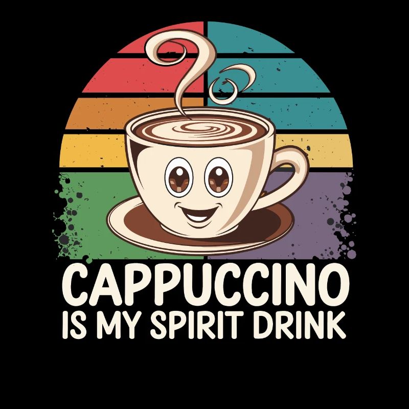 Le cappuccino est ma boisson spiritueuse