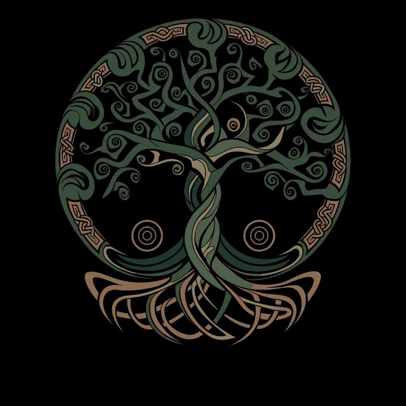 Neo Keltischer Baum des Lebens