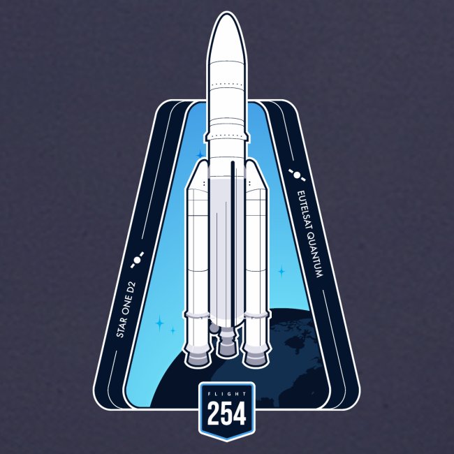 Launch Ariane Flight 254
