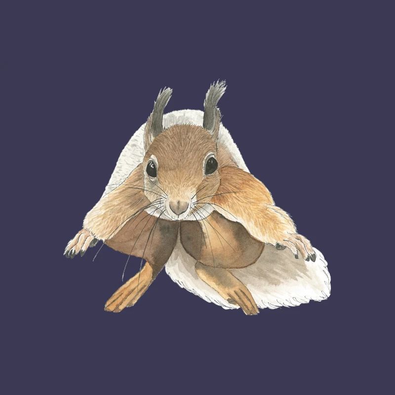 Eichhörnchen springen squirrel