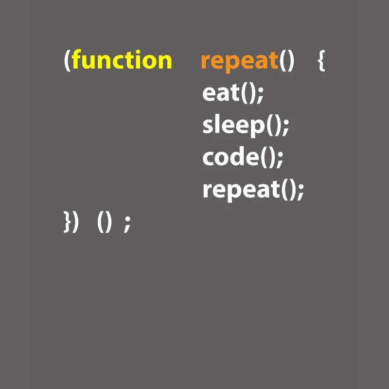Code Eat Sleep Repeat Hacker IT Cadeau