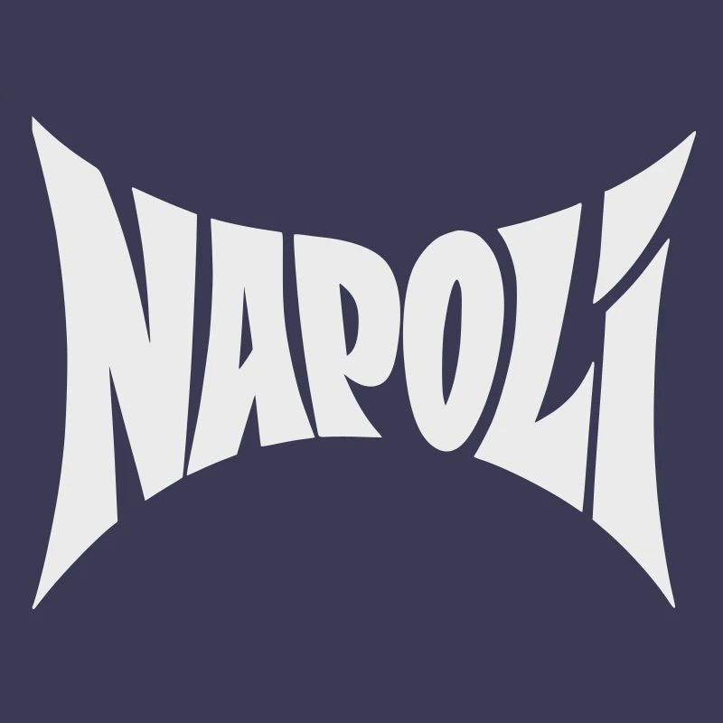 Conception typographique de Naples