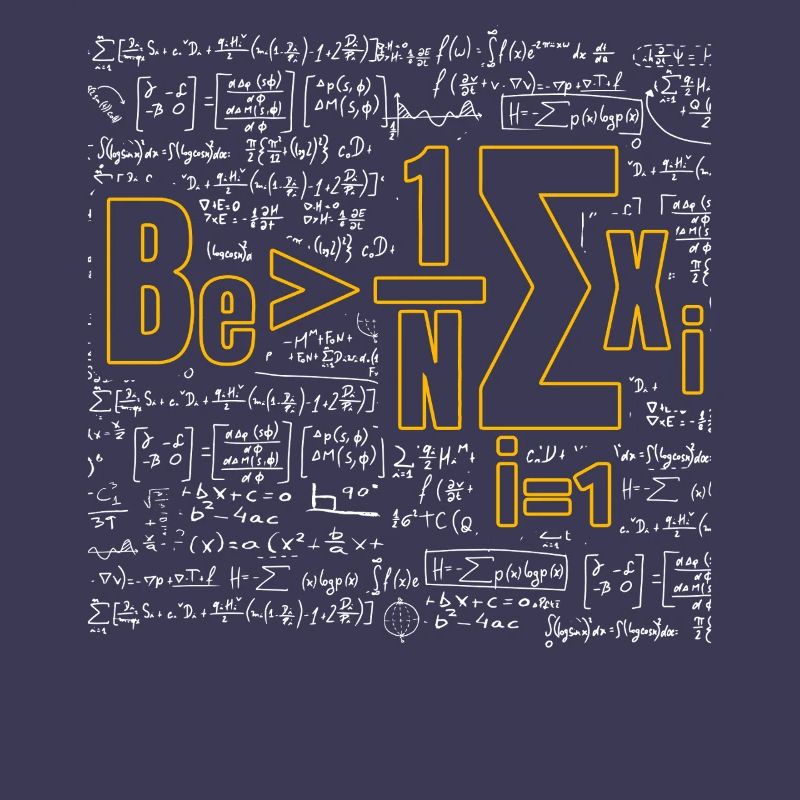 Math Pun – Be Greater Than Average