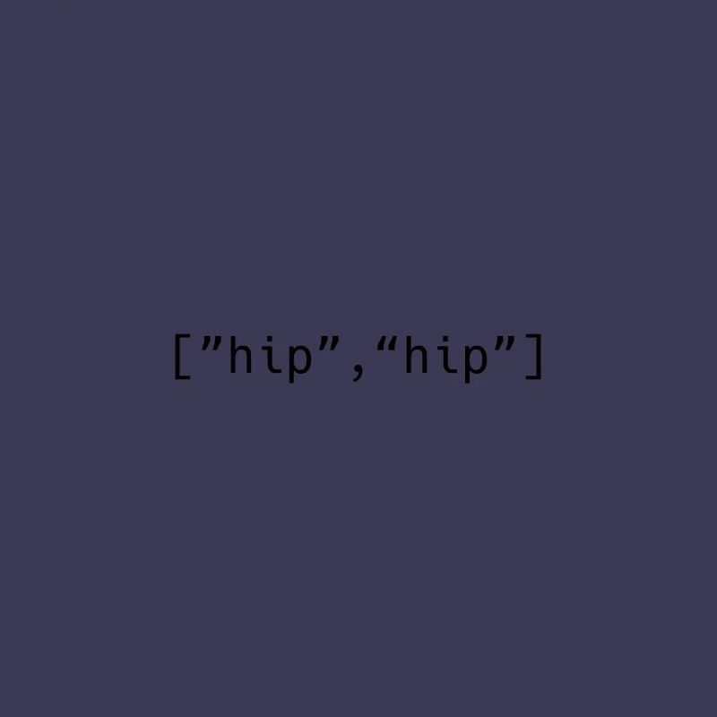 Hip Hip Hooray Programming Array