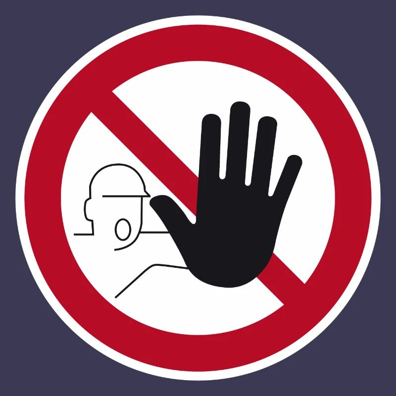 Panneau d'interdiction d'accès