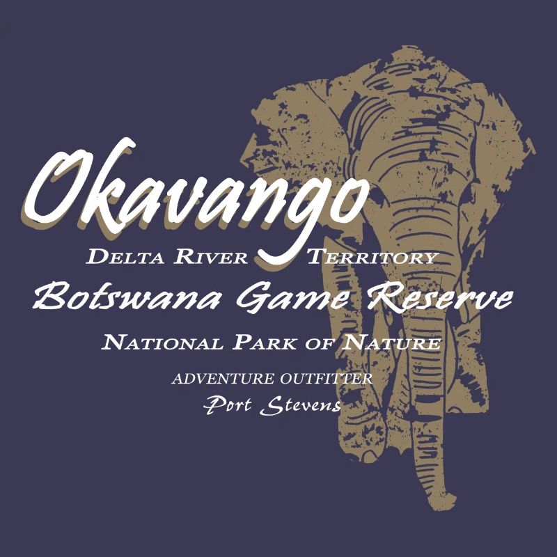 Okavango Elefant