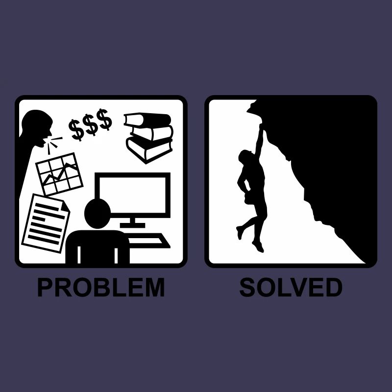 Climbing solves problems