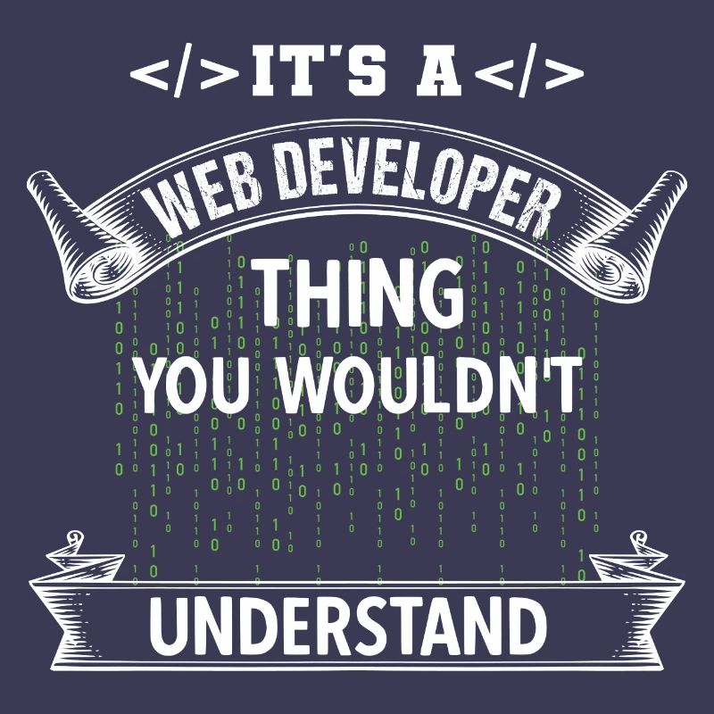 Webentwickler Programmierer Vintage Morgenroutine