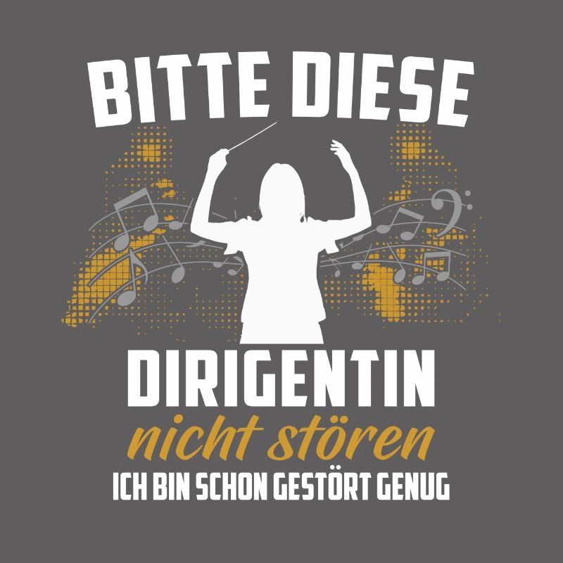 Dirigent Blasmusik Orchester Geschenk · Dirigentin