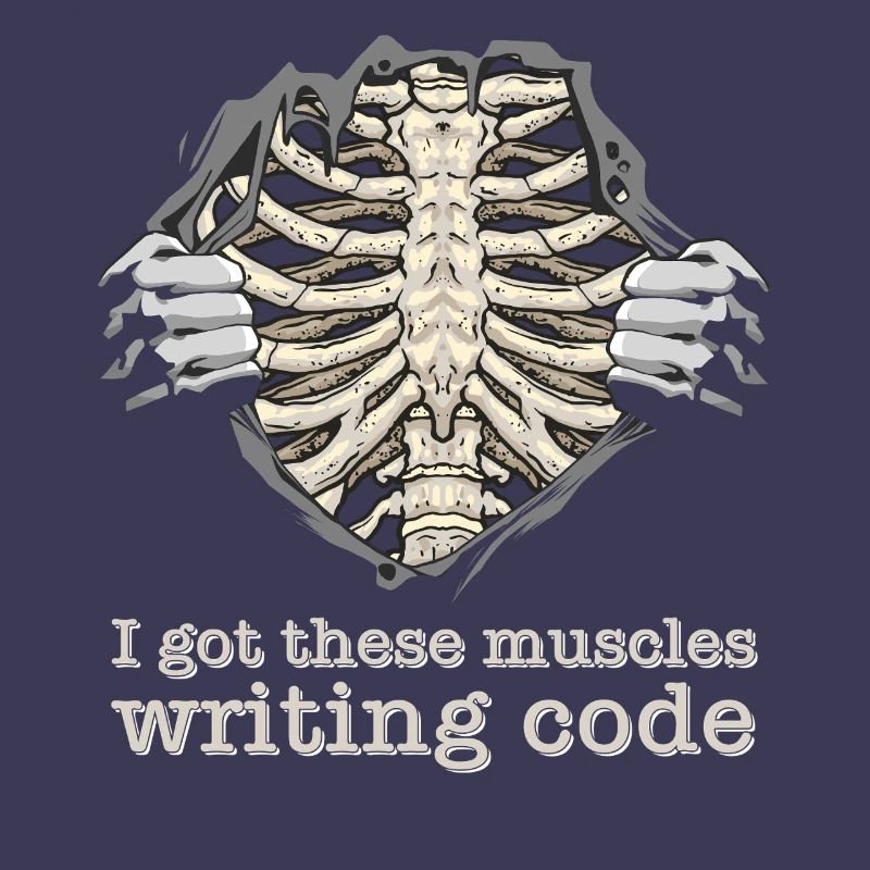 I Got These Muscles Writing Code for Nerd Geek