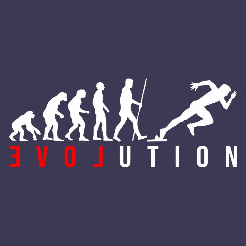 Sprinter Sprint Runner LOVE in red with Evolution