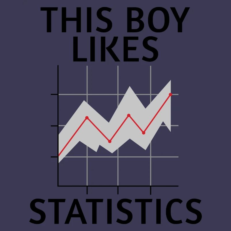 Junge mag Statistik Data Analyst Science