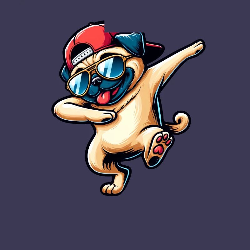 Danse Carlin Dabbing Pose Élégant