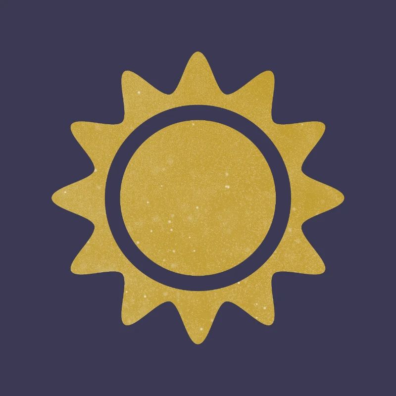 Bright Sun: Minimalist Solar Graphics