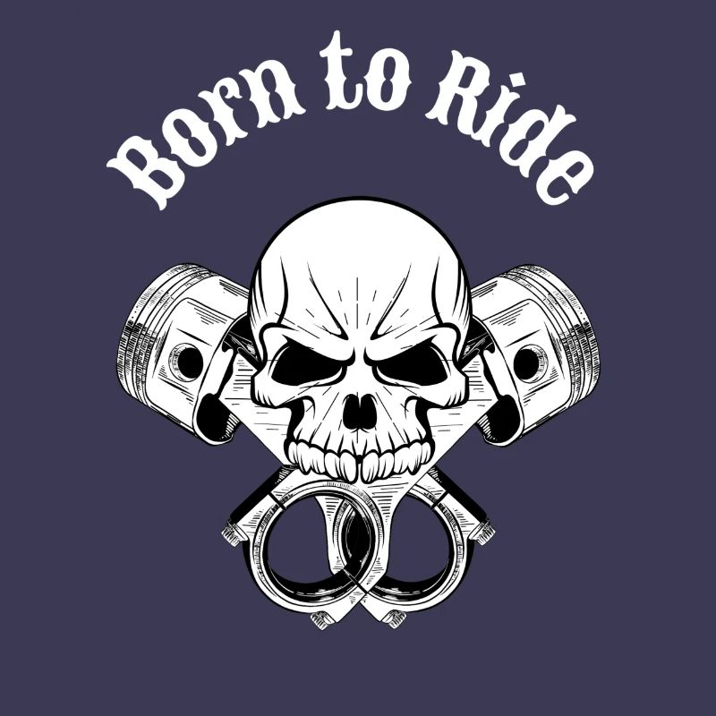 Ich bin ein Motorradfahrer.