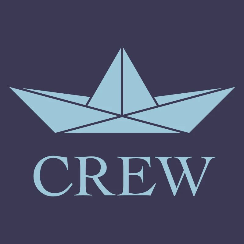 Crew (Crew Complement Paper Boat Paper Ship / Sky)